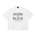 Snow Wash Raw-Hem Boxy T-shirt